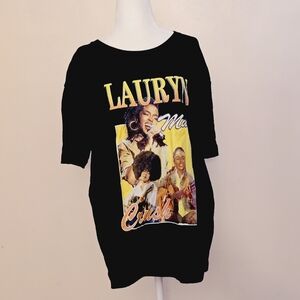 Lauryn Hill Music Crush Women's Large Tee